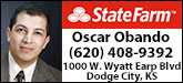 Oscar Obando - State Farm Insurance Agent Sponsorship Banner