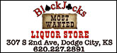 Blackjacks Liquor Store Sponsorship Banner