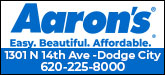 Aaron's Sponsorship Banner